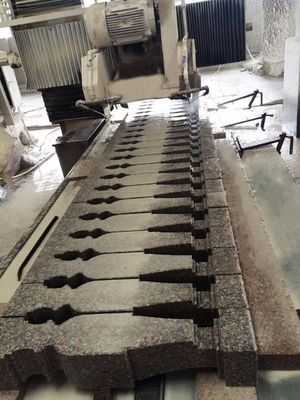 Colonna solida di rotaia lineare di pietra automatizzata della colonna della tagliatrice di profilo