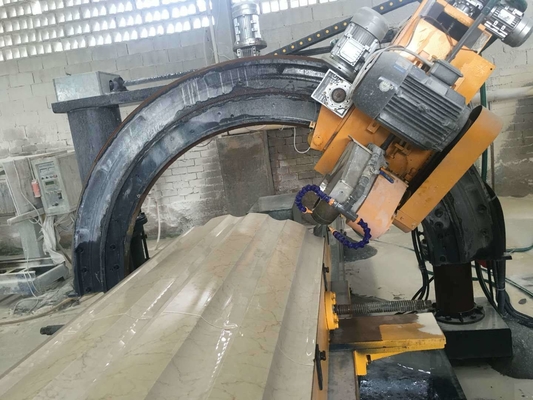 Macchina utensile automatica 7.5kw di Roman Pillar Slot Stone Cutting