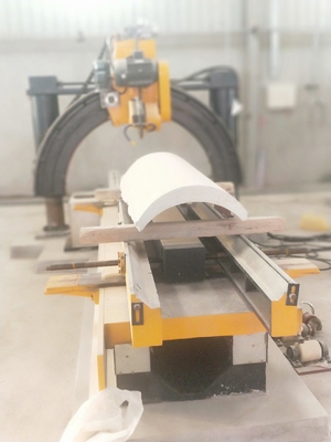 Macchina utensile automatica 7.5kw di Roman Pillar Slot Stone Cutting