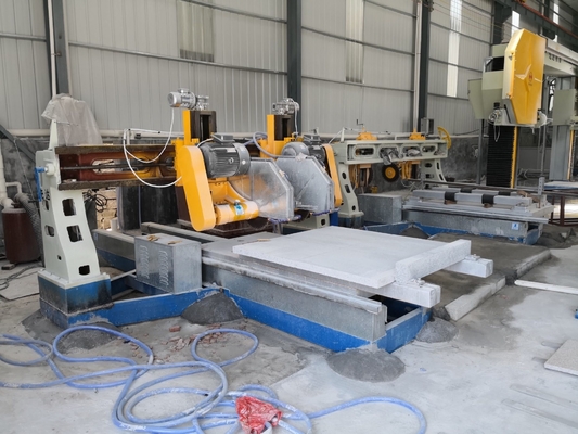 Tagliatrice automatica del bordo della pietra di quattro fette per la lastra 1500mm della colonna