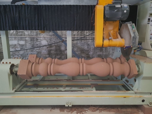 Tagliatrice solida della colonna di due PCS per l'elaborazione del blocco stradale della base del cappuccio della colonna