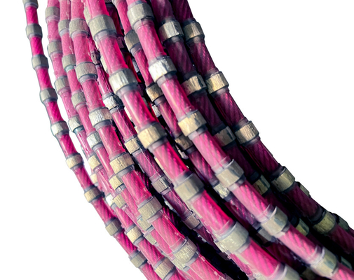 Linea velocità di marmo della pietra 25-35m/S di Diamond Coated Wire Saw For del blocco