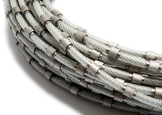Granito che profila la pietra 8.8mm di Diamond Wire Saw Rope Cutting degli strumenti