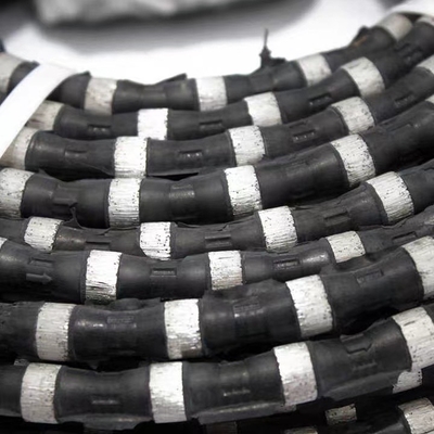40 perle per metro marmorizzano il taglio di Diamond Wire Saw Rubber Concrete