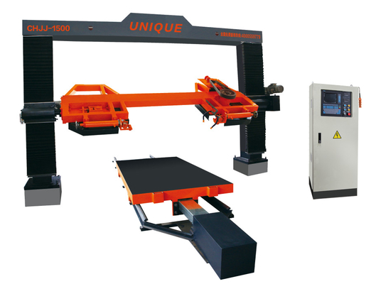CNC di pietra della macchina ossitaglio della circolare di 1300mm 1500mm